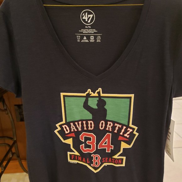 '47 brand Tops - MLB Boston Red Sox David Ortiz '47 V-neck t-shirt